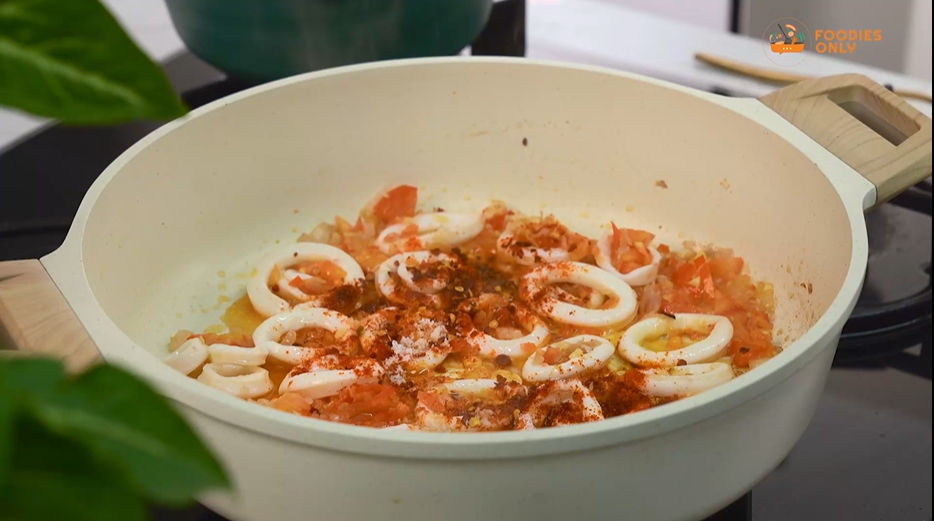 Seafood Paella Recipe